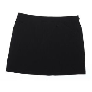 Eddie Bauer Black Skort Size 14